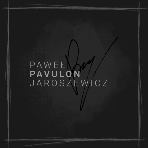 Ein Overlay mit dunklem Hintergrund auf dem das Logo von Pavulon zu sehen ist